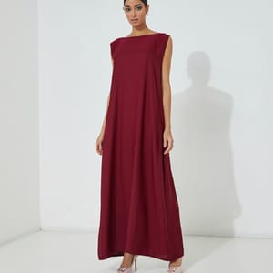 Women's Inner Maroon - Dress