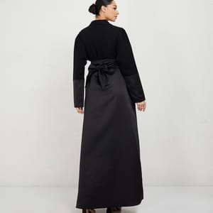 Black Bridal Queen Abaya - Abayas 1