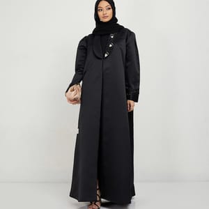 Rosette Abaya - Women's Abayas 3