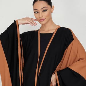 Orange Islamic Abaya Women's Orange Islamic Abaya - Abayas 1