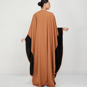Orange Islamic Abaya Women's Orange Islamic Abaya - Abayas 2