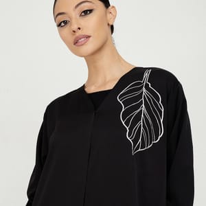 Rosette Abaya - Women's Abayas 2