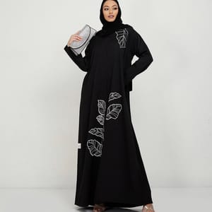Rosette Abaya - Women's Abayas 3