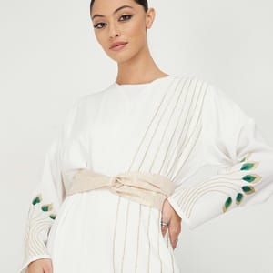 Glolden leavs Abaya Women's Glolden Leavs Abaya - Abayas 1