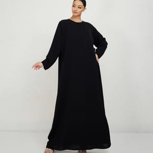 Royal Silver Stones Abaya - Abayas 4