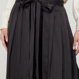 Women's Black Abaya Skirt - Maxi Skirts 3