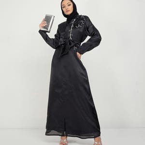 Rosette Abaya - Women's Abayas 9