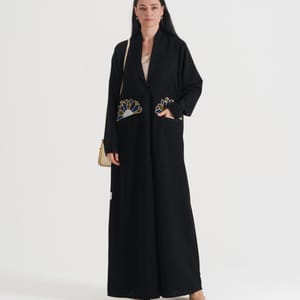 Coloring Lulu Pocket Abaya - Abayas 3