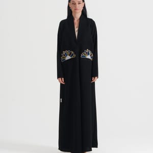 Coloring Lulu Pocket Abaya - Abayas