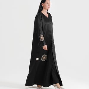 Rosette Abaya - Women's Abayas 4