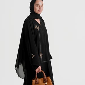 Rosette Abaya - Women's Abayas 4