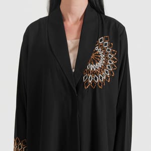 Rosette Abaya - Women's Abayas 1