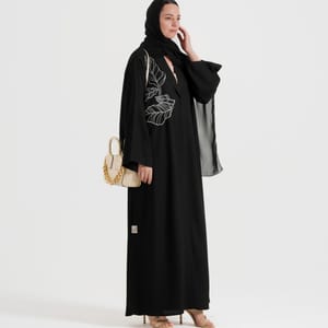 Rosette Abaya - Women's Abayas 3