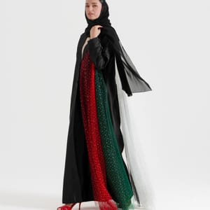 Rosette Abaya - Women's Abayas 4