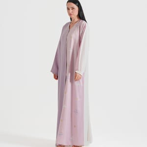 Barbie Pink Abaya Rosette Abaya - Women's Abayas