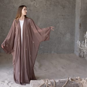 Rosette Abaya - Women's Abayas 1
