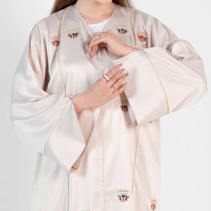 Rosette Abaya - Women's Abayas 2