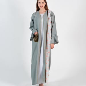 Rosette Abaya - Women's Abayas 4