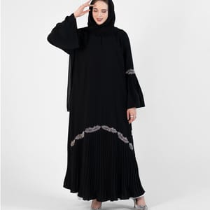 Rosette Abaya - Women's Abayas 4
