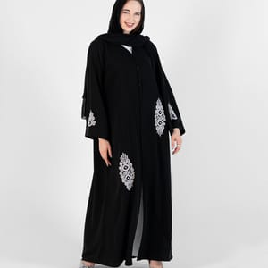 Rosette Abaya - Women's Abayas 3