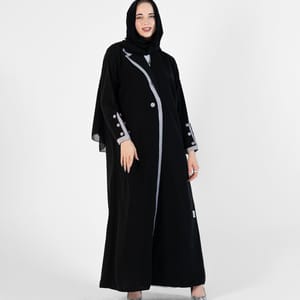Rosette Abaya - Women's Abayas 4