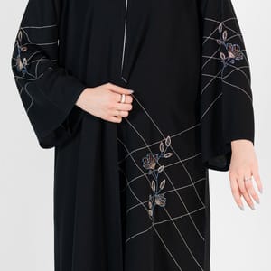 Rosette Abaya - Women's Abayas 1