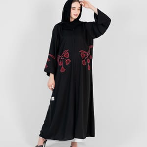 Rosette Abaya - Women's Abayas 3