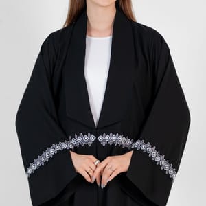 Rosette Abaya - Women's Abayas 1