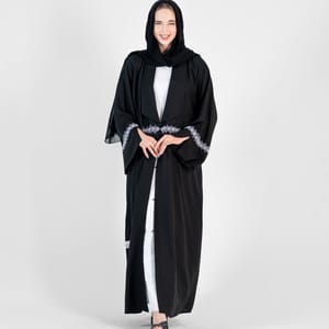 Rosette Abaya - Women's Abayas 3