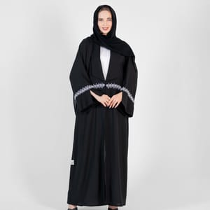 Rosette Abaya - Women's Abayas 4