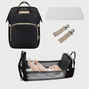 Pikkaboo 4In1 Diaper Bag With Changing Station/Crib Pikkaboo - Kids's Other Accessories 7