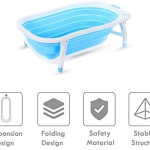 Pikkaboo Baby Foldable Portable Non-Slip Bath Tub Pikkaboo Baby Foldable Portable Non-Slip Bath Tub - Other Accessories 22