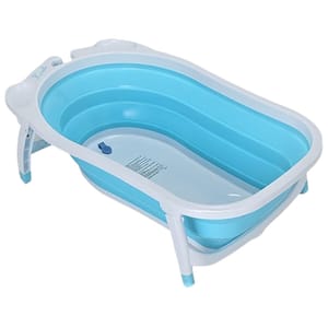 Pikkaboo Baby Foldable Portable Non-Slip Bath Tub