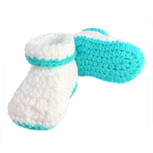 Pikkaboo Cuddles and Snuggles Crochet Baby Booties Pikkaboo - Kids's Shoes 10