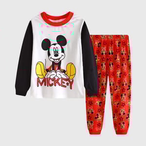 Micky Mouse Printed T-Shirt Set