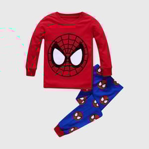 Spiderman Printed T-Shirt Set