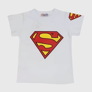 Superman Printed T-Shirt White