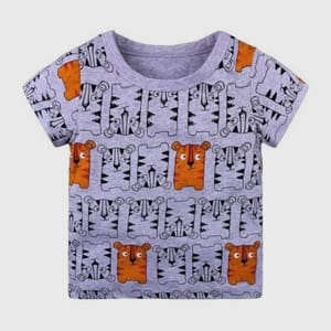 Timeless Fashion Statements - Superman And Tiger Printed T-Shirts