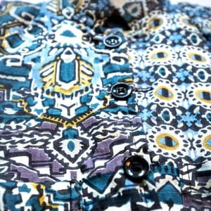 Kurta And Churidar Set With Print Jacket