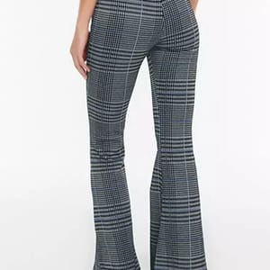 Grey High Waist Flared Women's Pants Trendyol - Women's Formal Pants 2