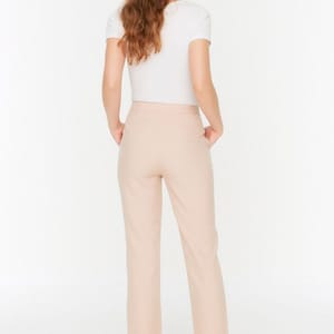 Tailored Women's Pants - Stone Trendyol - Women's Formal Pants 2