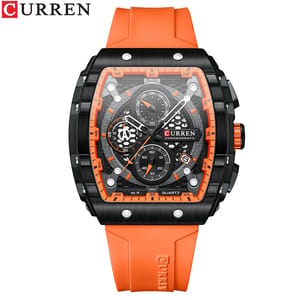 CURREN Unique Rectangular Sports Watch – Bold Design & Everyday Functionality Curren - Men's Dress Watches 1