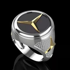 Men's Punk Style Ring – Bold and Unique Statement Accessory Generic - Men's Rings