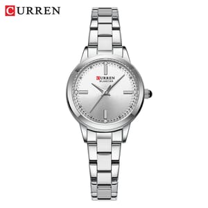 Quartz Watch for Women - Stainless Steel Waterproof Wristwatch