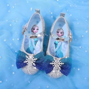 Princess Elsa Girls' Sequined Shoes - Frozen Performance Flats