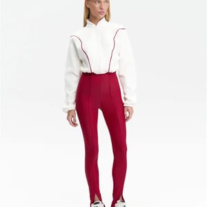 Long Sleeve Patchwork Jumpsuit For Women Mozision - Women's Jumpsuits