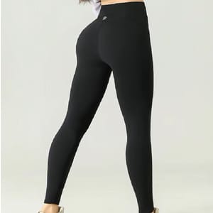 High-Waist Warm Sharkskin Leggings for Autumn/Winter Bivigaos - Women's Tights & Leggings 3