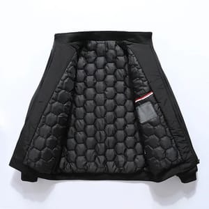 Thick Puffer Jacket – Casual Warm Winter Outerwear Eaeovni - Men's Puffer Jackets 1