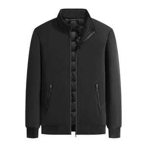 Thick Puffer Jacket – Casual Warm Winter Outerwear Eaeovni - Men's Puffer Jackets 2