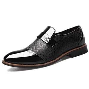Luxury Men's Oxford Brogue Dress Shoes – Italian-Style Lace-Up Cozok - Men's Formal Shoes
